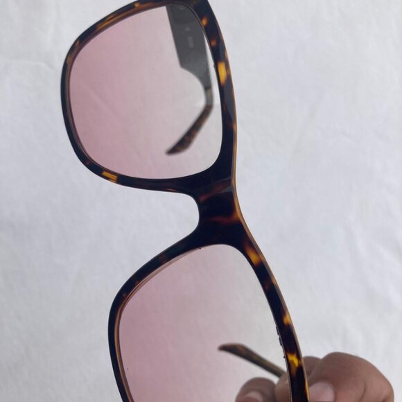 Guess 6760 52Q Women Tortoise Brown Oversized Dark Havana Sunglasses - Picture 8 of 15